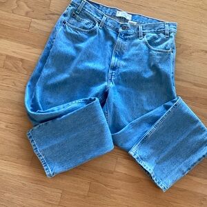 Men's Relaxed Fit Blue Jeans